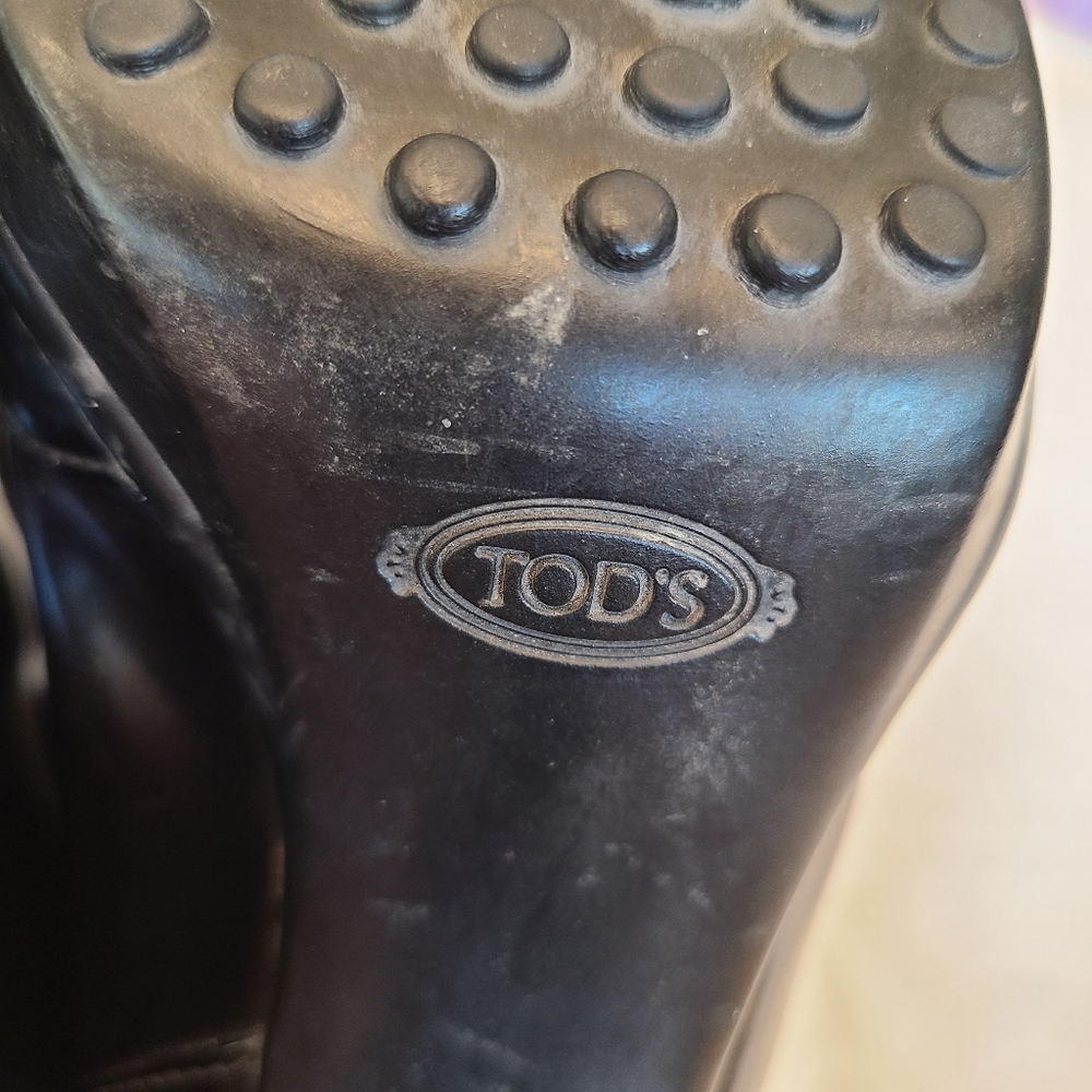TODS ANKLE BOOTS/ Size 37.5 - Picture 11 of 14
